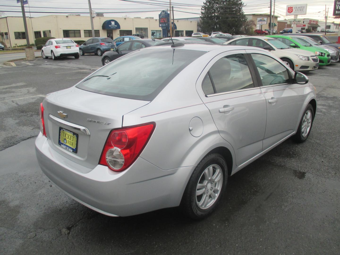 2016 SILVER Chevrolet Sonic LT Auto Sedan (1G1JC5SG5G4) with an 1.8L L4 DOHC 24V engine, 6A transmission, located at 1254 Manheim Pike, Lancaster, PA, 17601, (717) 393-9133, 40.062870, -76.323273 - Photo#4